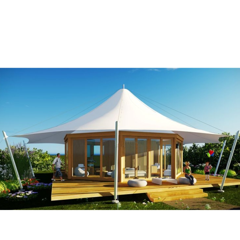 Maisons préfabriquées Glamping Tentes Luxury Tent Hotel Resort en Australie avec salon chambre et salle de bains